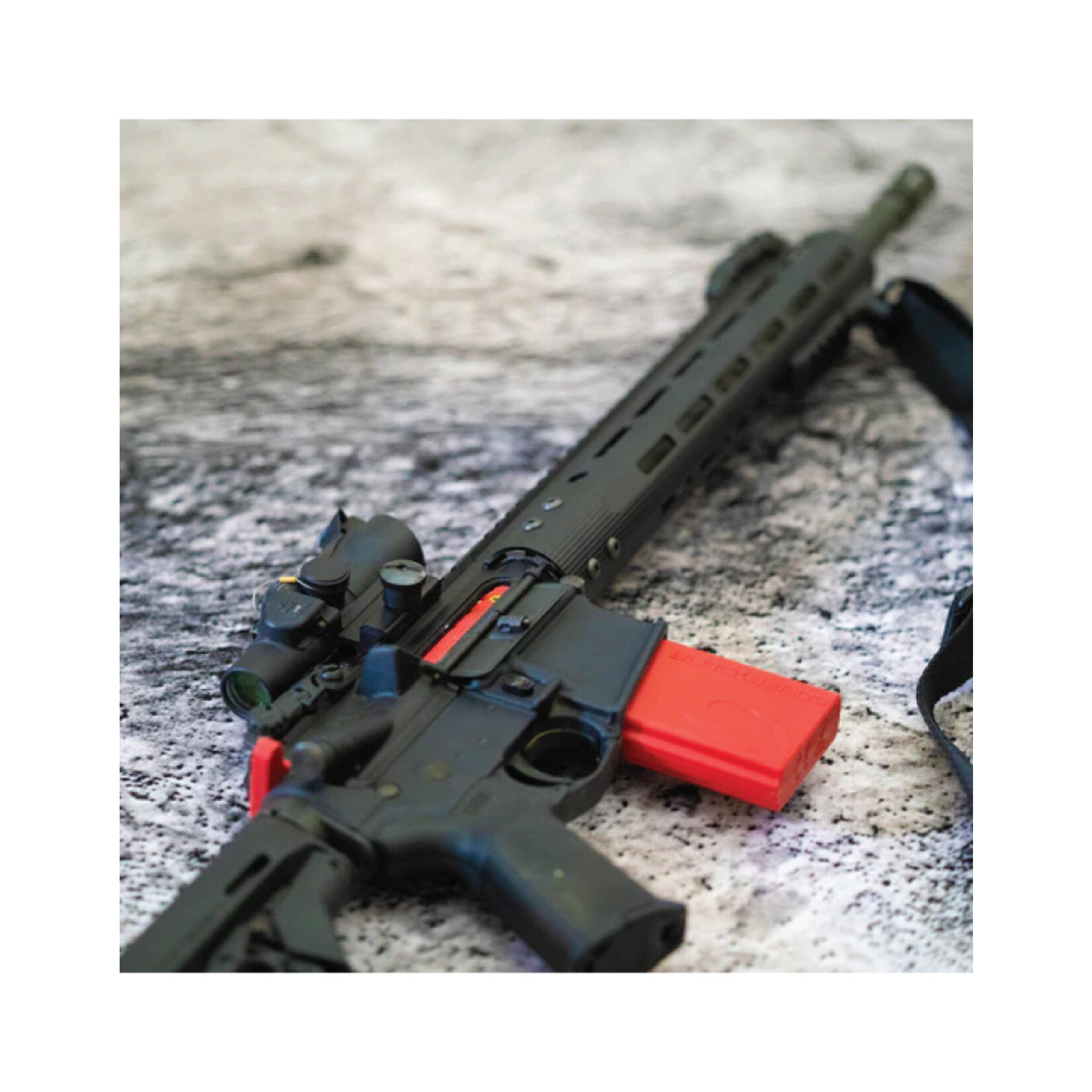 Mantis Blackbeard Auto-Resetting Trigger System for AR-15 Green Laser