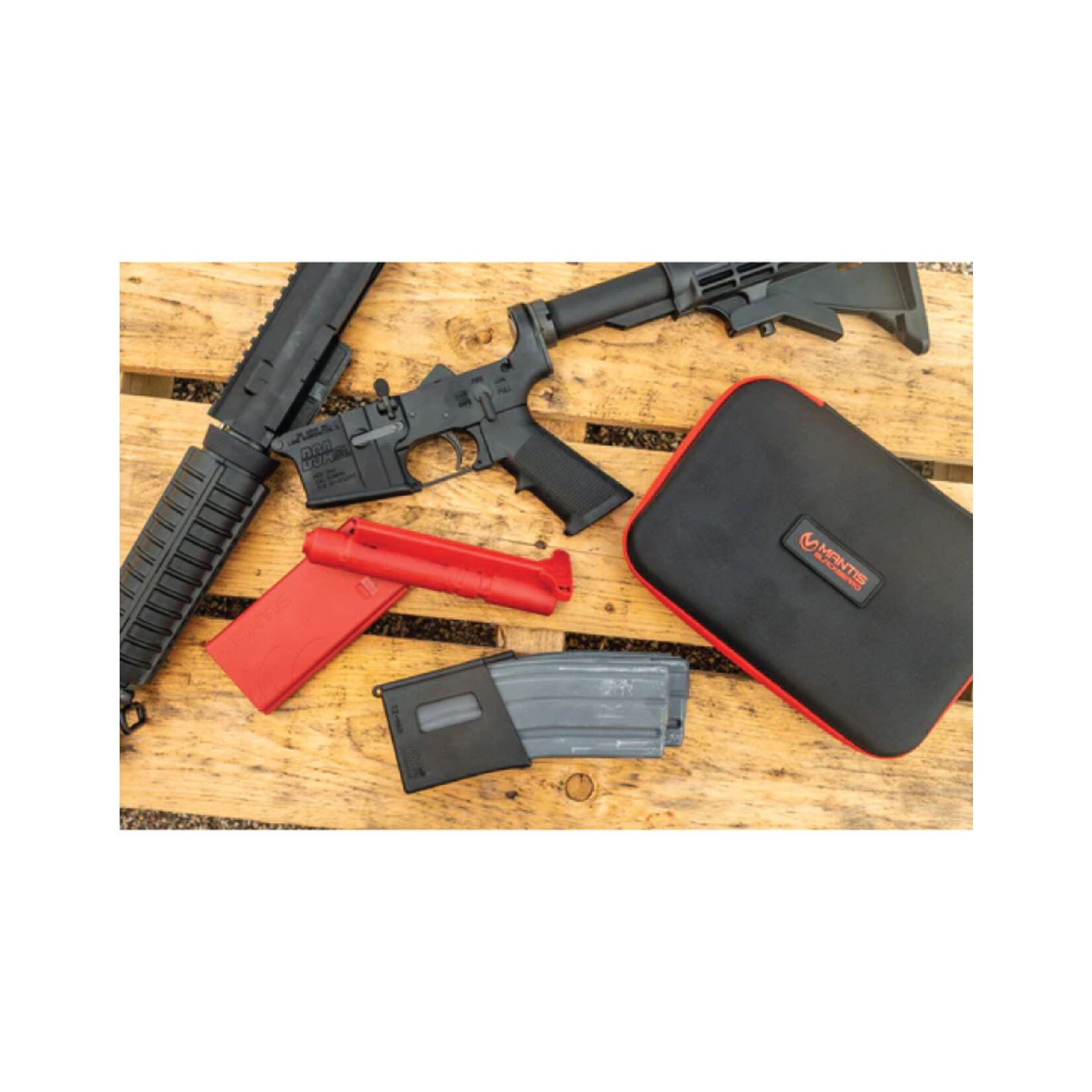 Mantis Blackbeard Auto-Resetting Trigger System for AR-15 Green Laser