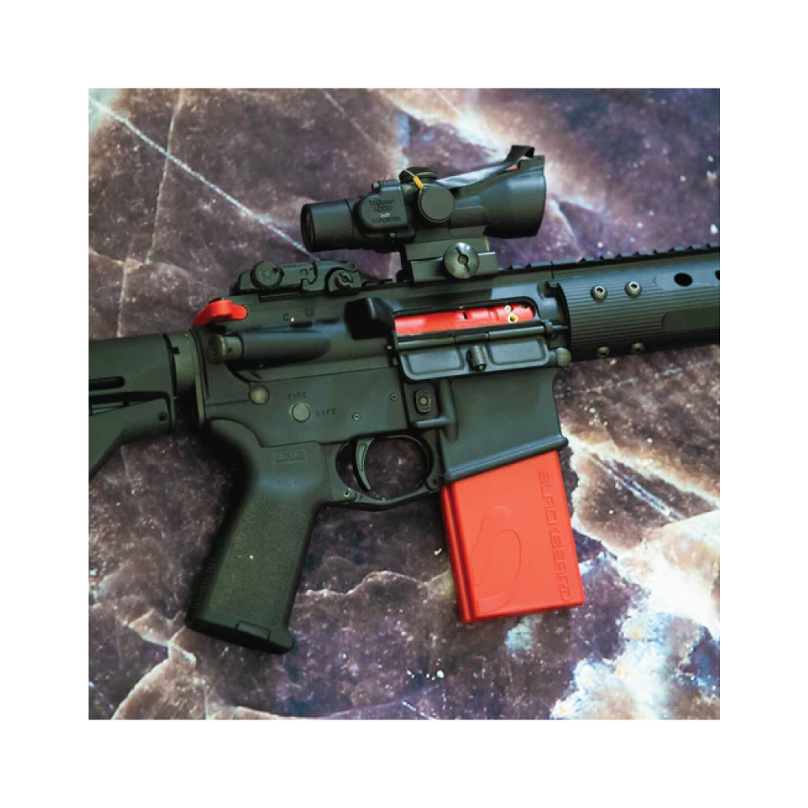 Mantis Blackbeard Auto-Resetting Trigger System for AR-15 Red Laser