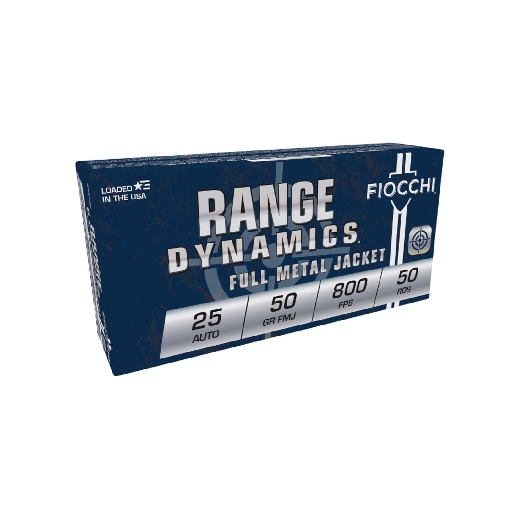 Fiocchi 25 ACP 50gr FMJ 50rd Box