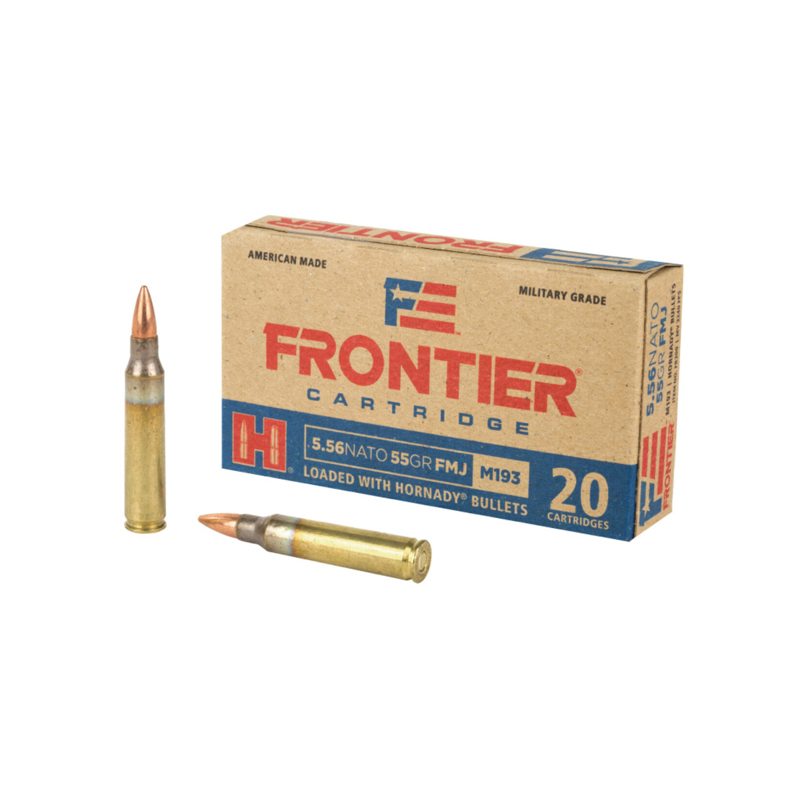 5.56 55gr FMJ M193 20rd Box
