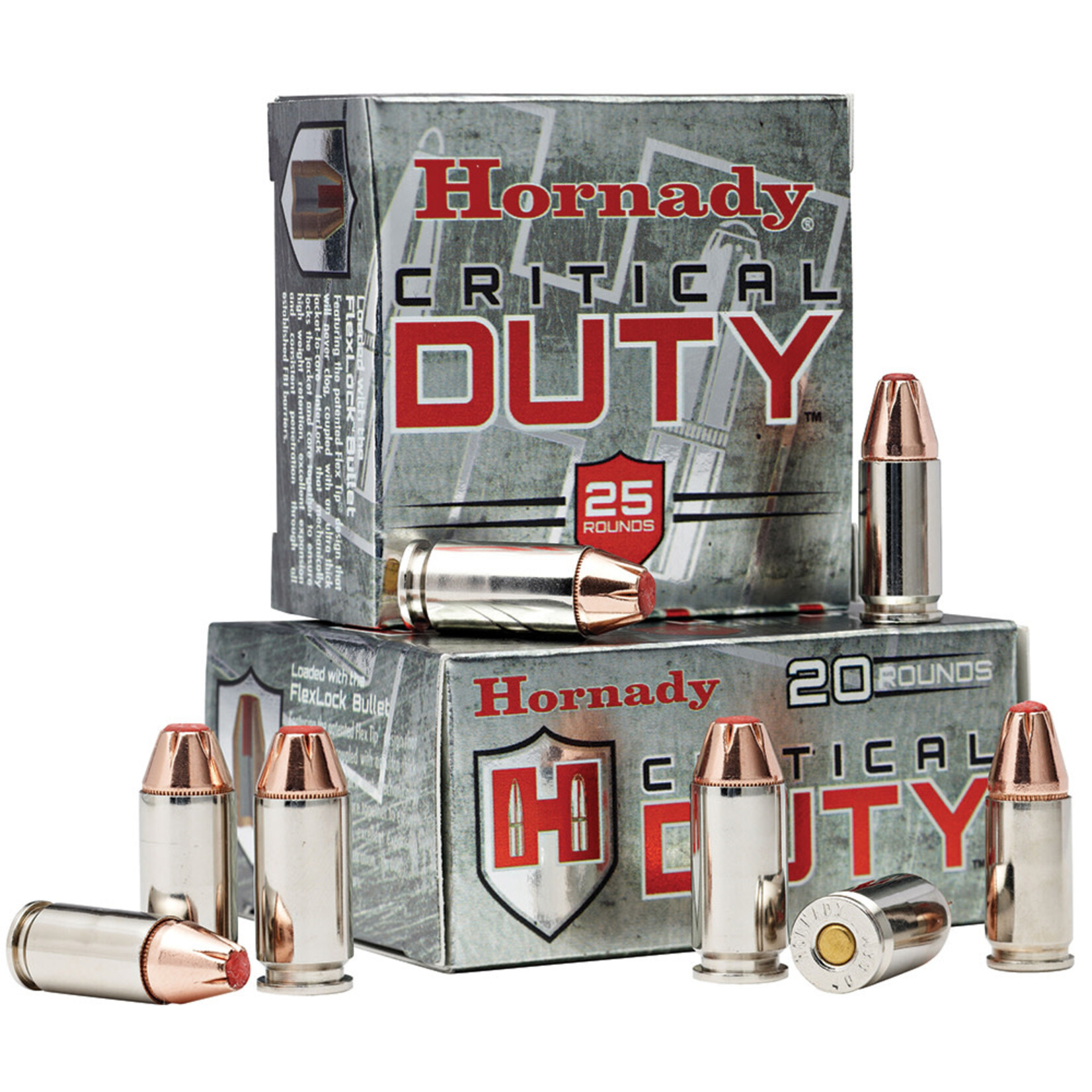 Hornady 9mm 135gr Critical Duty FlexLock 25rd Box