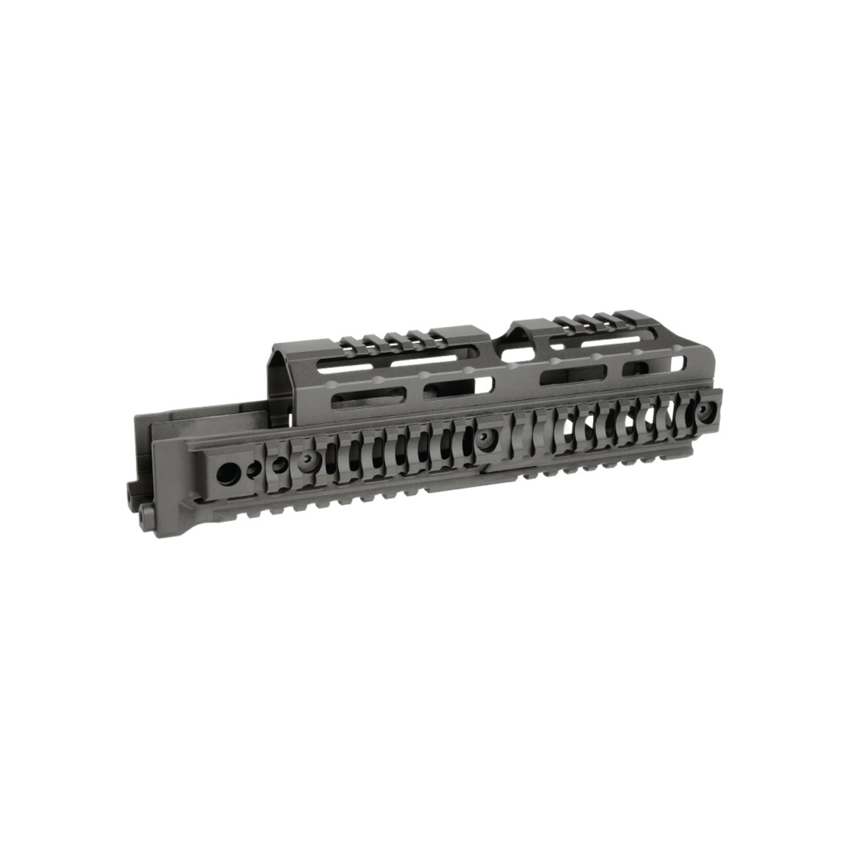 Midwest Industries AK Alpha Series Quad Rail Handguard 10" Black