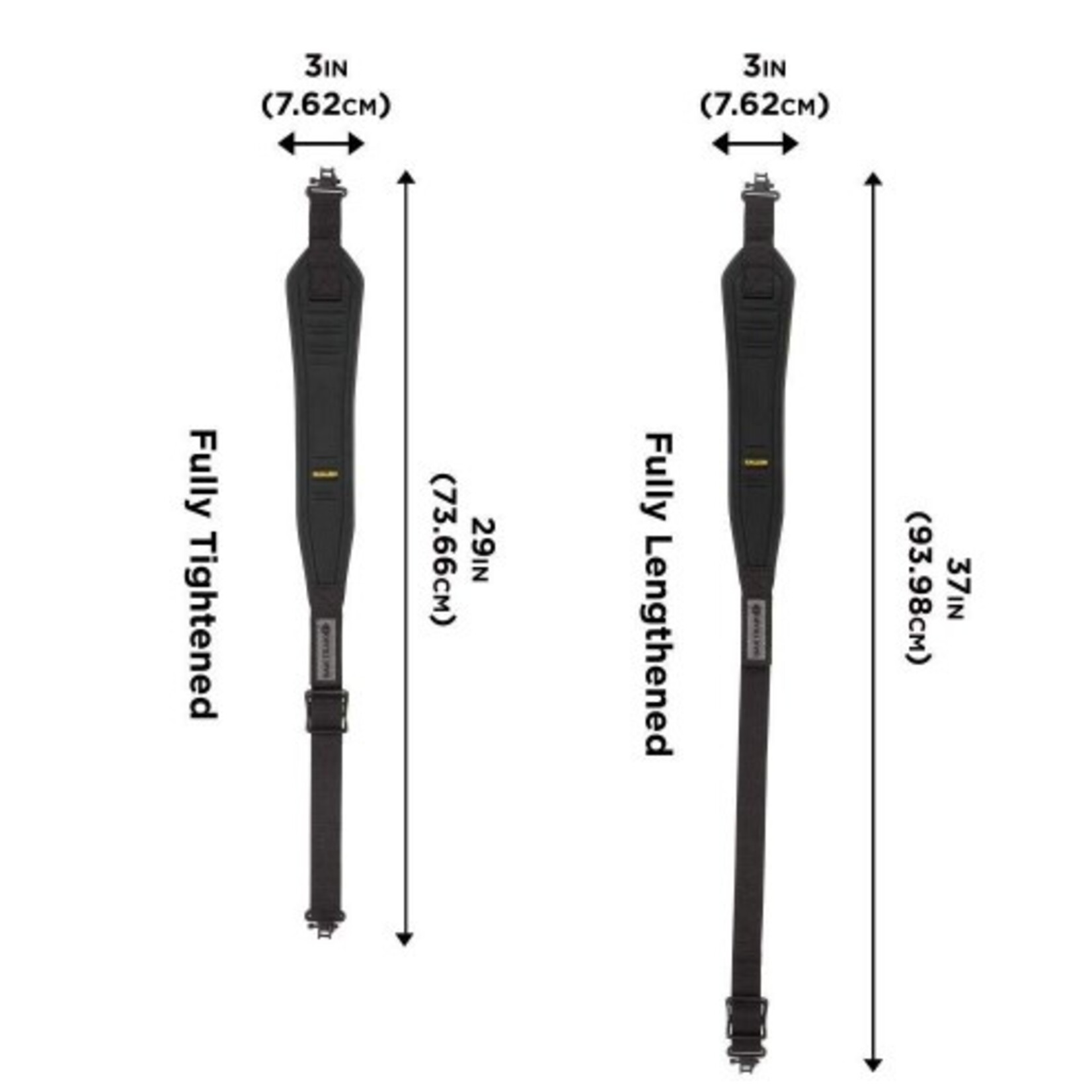 BakTrak Glen Eagle Rifle SLing 1.25" Neoprene Black