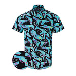 Retro Rifle The 80 Hawaiian Shirt