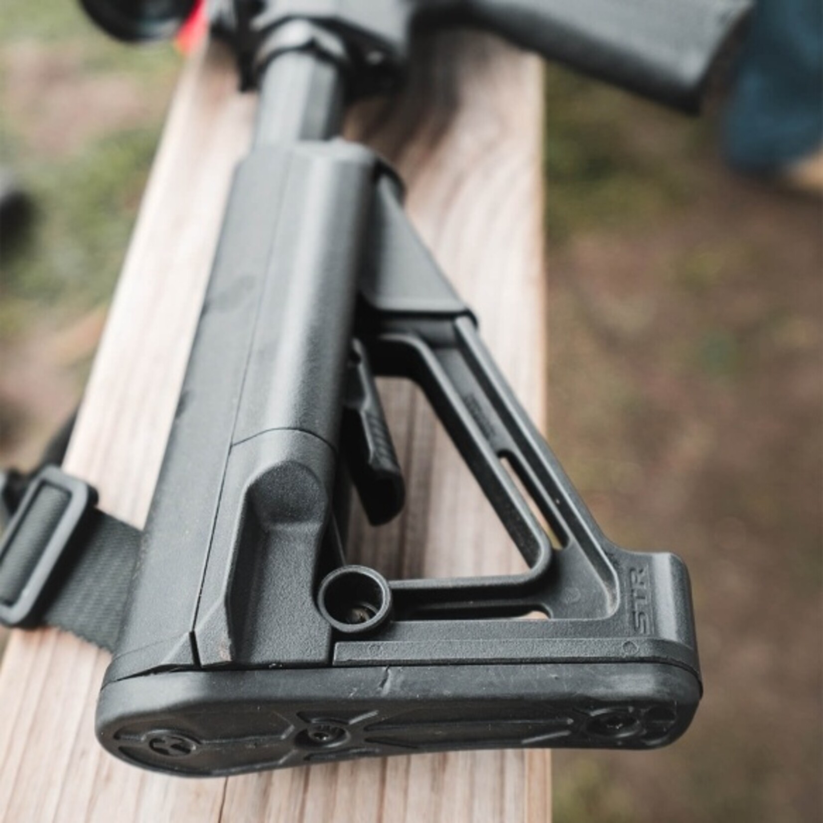 Magpul STR Carbine Stock AR-15 Mil-Spec Tube - Black