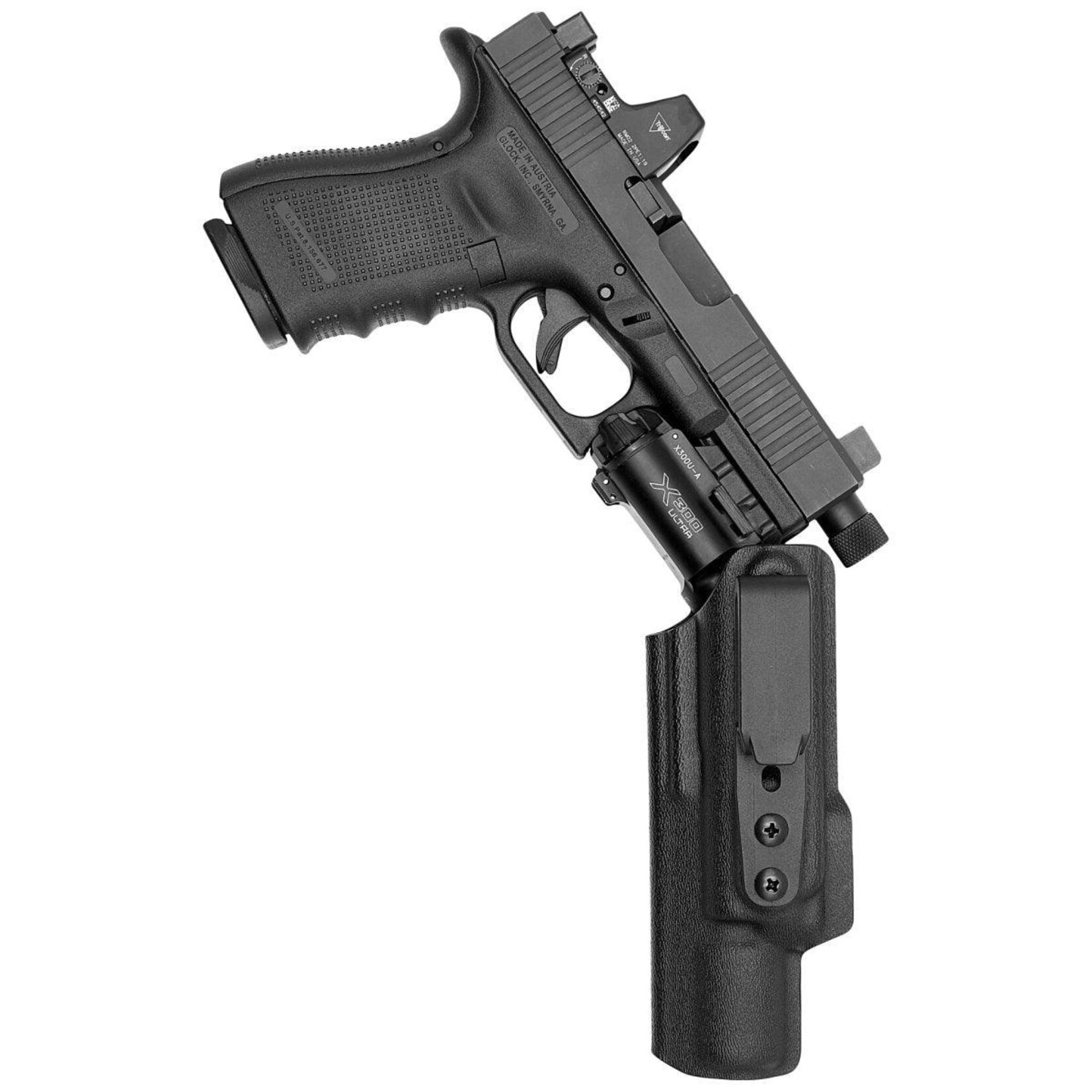 Rounded IWB X-FER Surefire X300U Light Holster- ALL MODELS