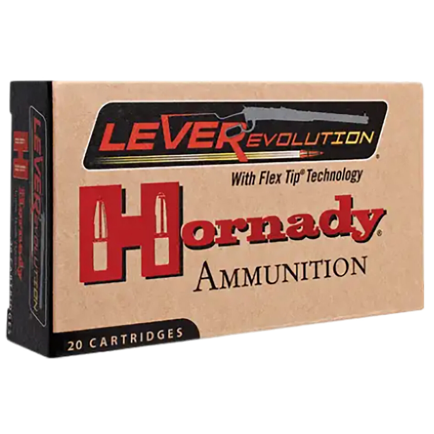 Hornady 45-70 Government 250gr MonoFlex LEVERevolution 20rd Box