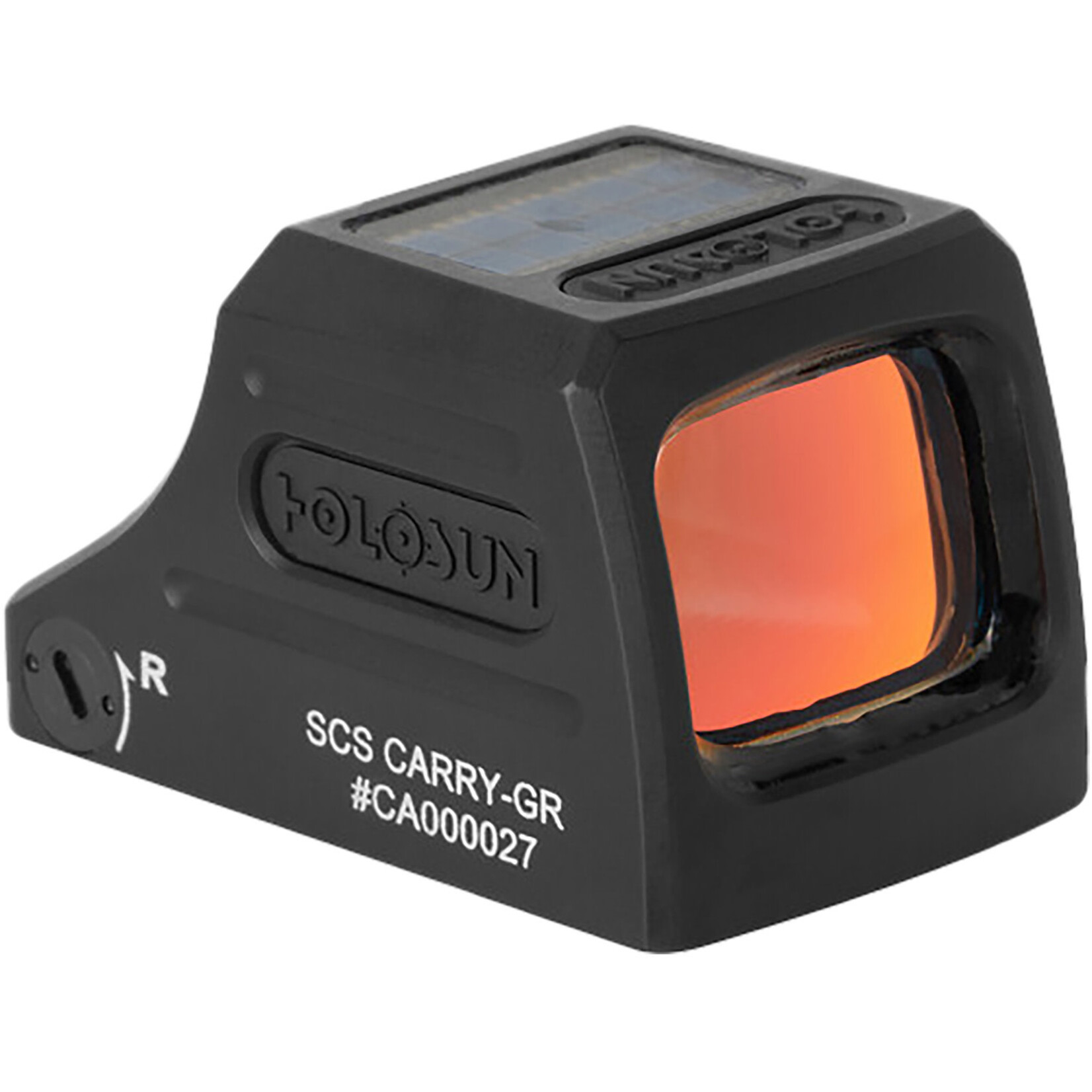 Holosun Technologies SCS Green Multi-Reticle Enclosed Aluminum Solar Charging "K" Compact Pistol Cut
