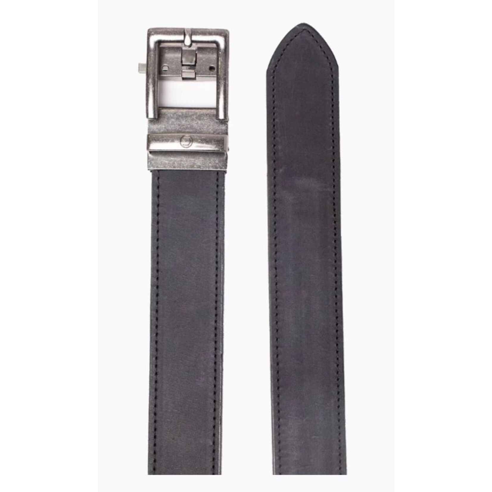 NexBelt Crazy Horse Black Leather 1.5"
