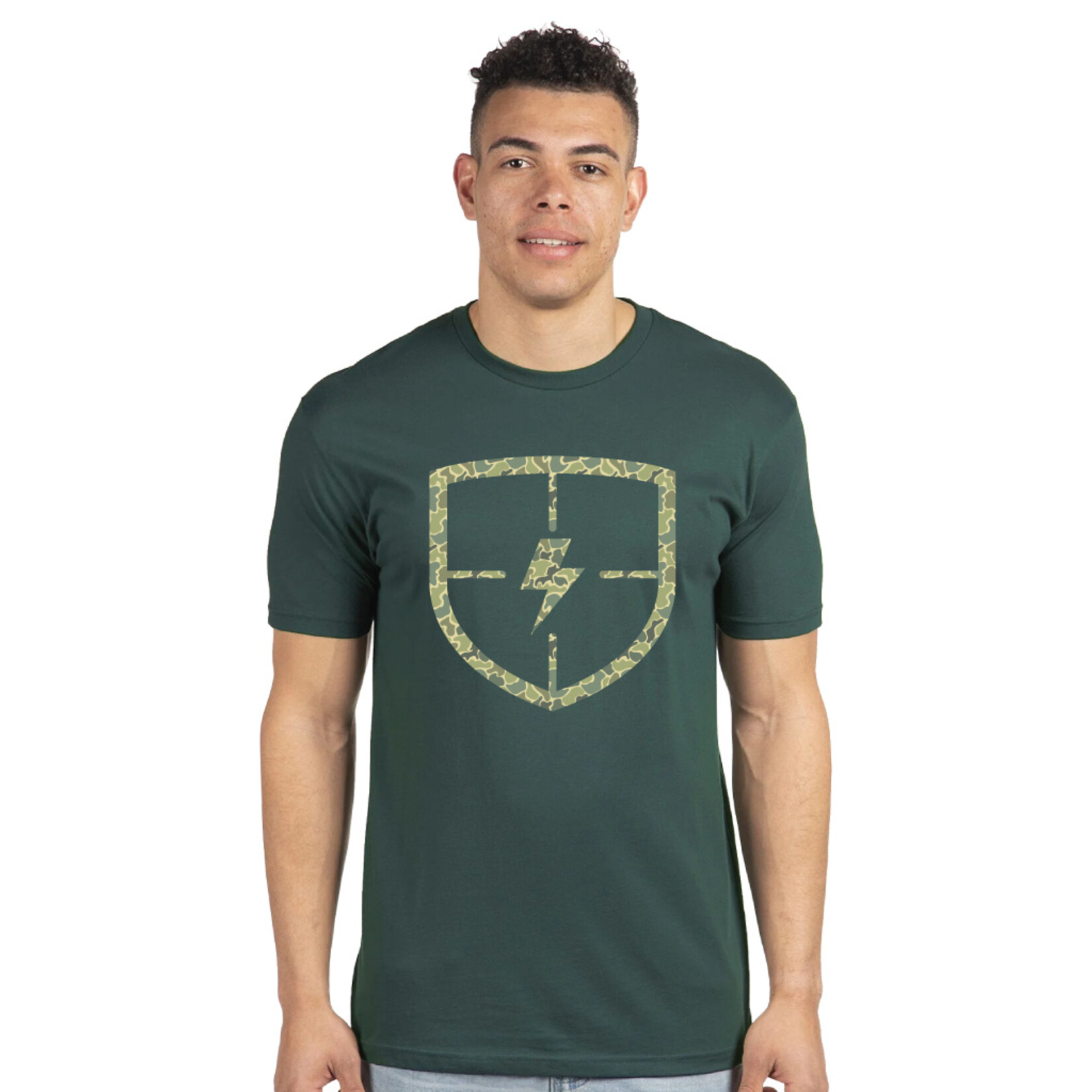 Defender Outdoors Old School Camo Reticle  T-Shirt