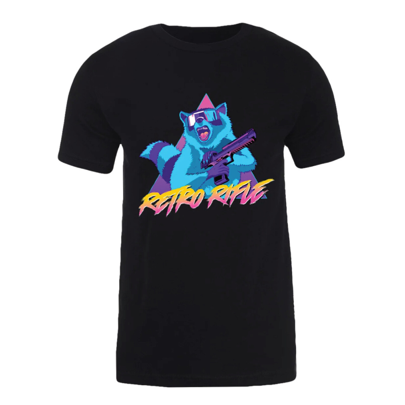 Retro Rifle Rackcoon Tee