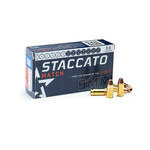 Staccato 2011 9mm Match Ammo 136gr OTM 50rd Box