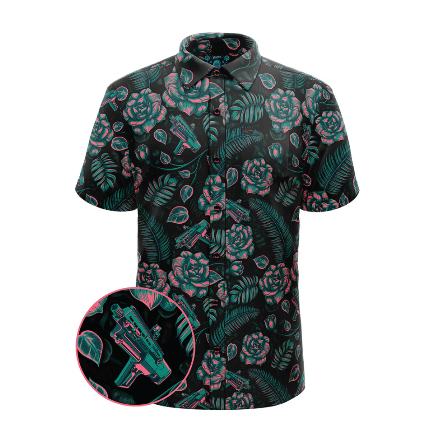 Retro Rifle Shotgun Safari V2 Hawaiian Shirt