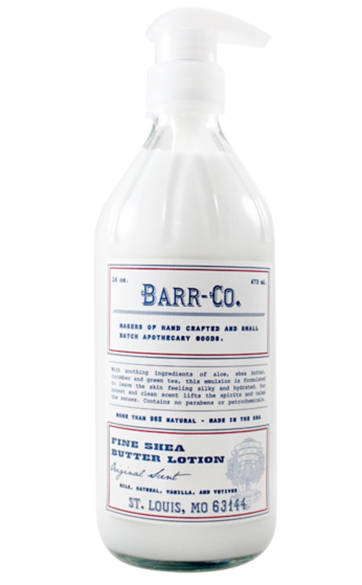 Barr Co. Lotion 16oz - Back 40 Mercantile