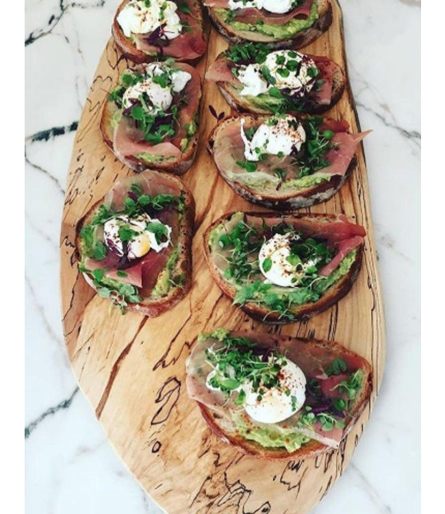 Spalted Peterman Oval Serving Boards-available in 3 sizes