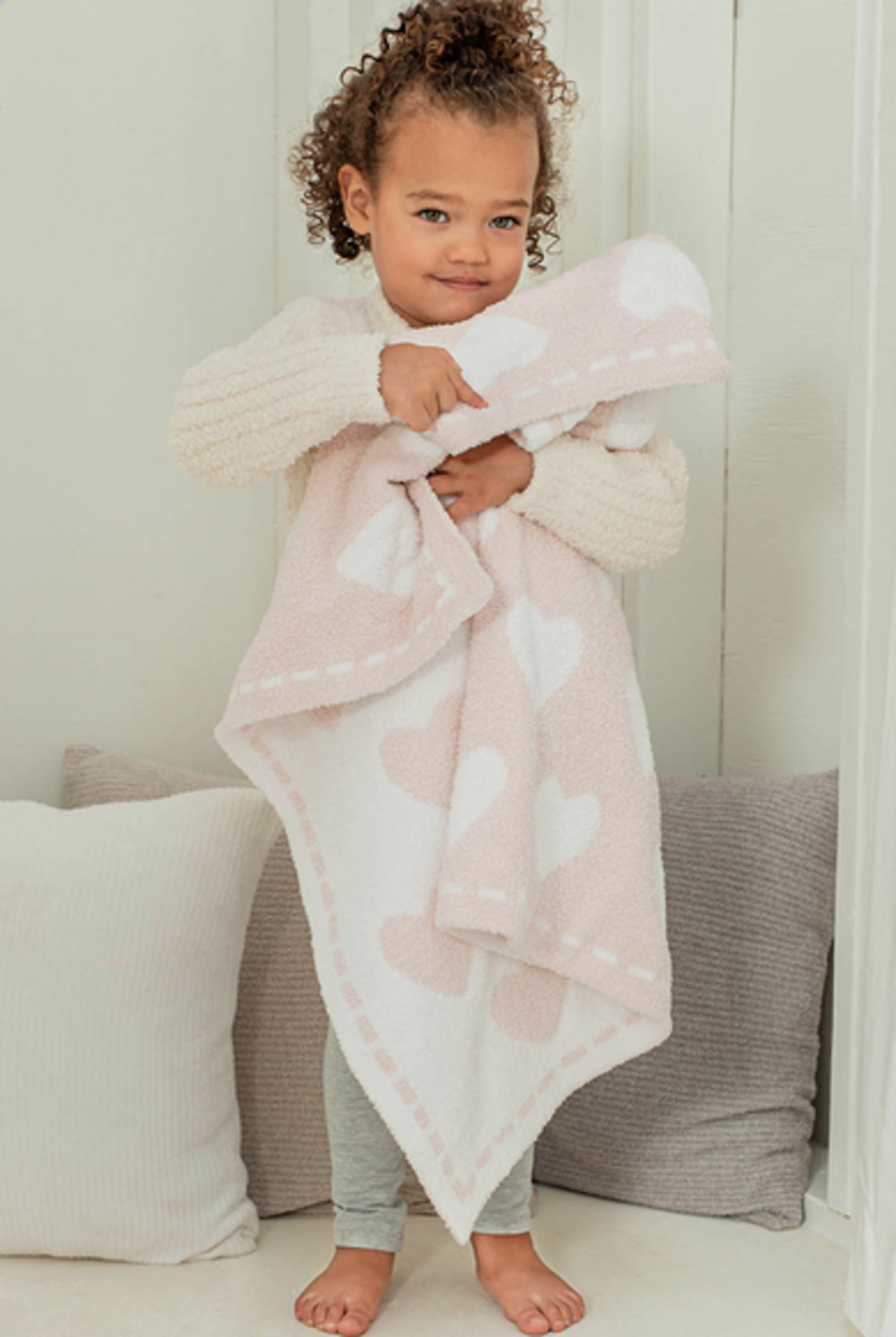 barefoot dreams cozychic receiving blanket