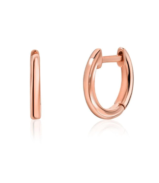 Rose Gold Huggie Earrings-available in 2 sizes
