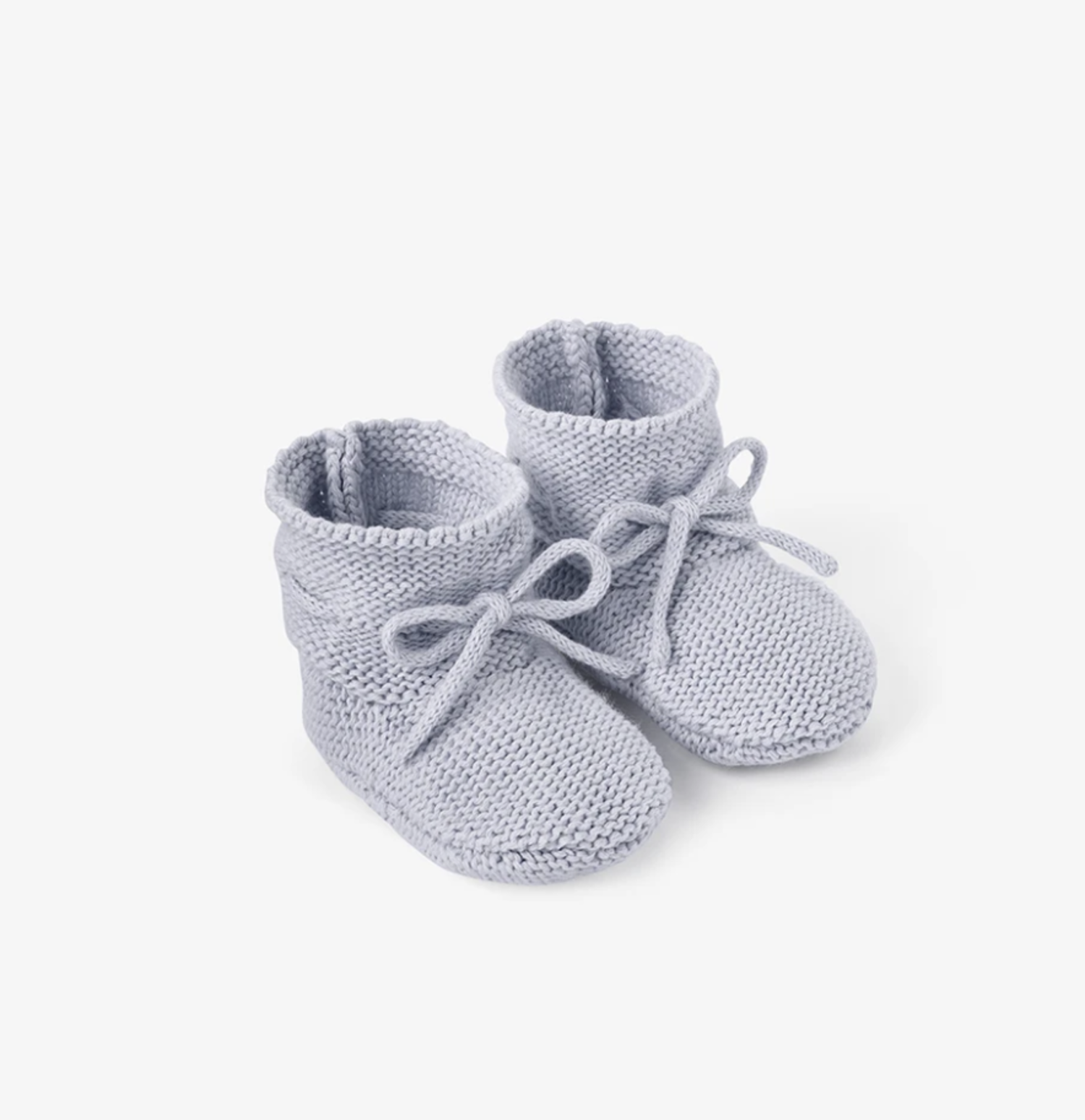 garter stitch booties