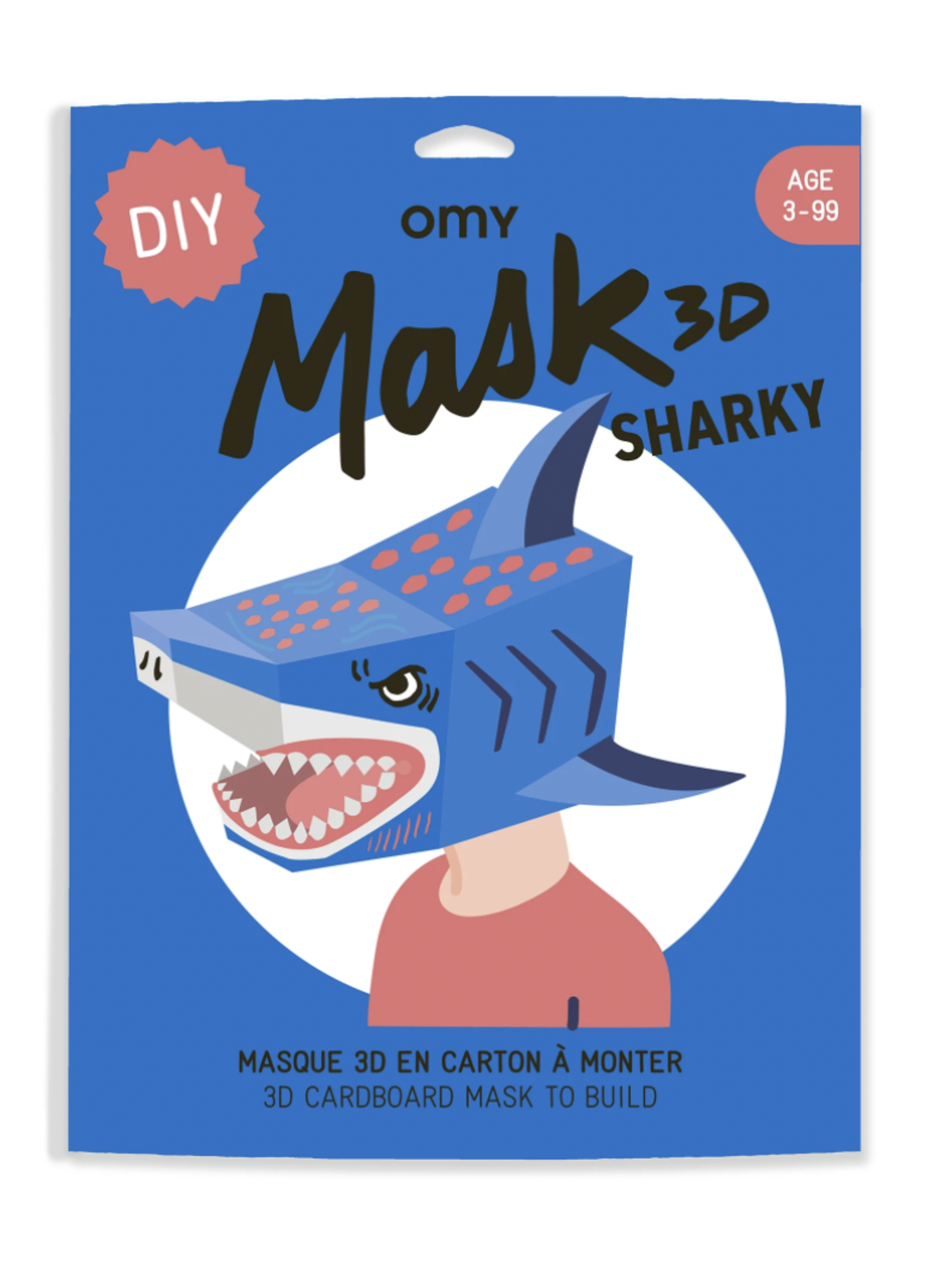 Ydmyghed smøre deadline OMY 3D Shark Mask - Back 40 Mercantile