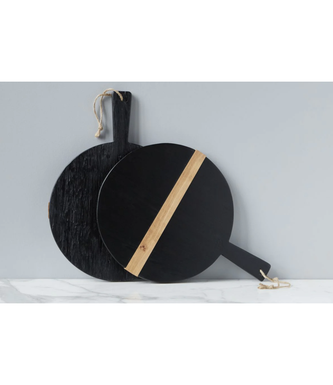 Black Round Mod Charcuterie Board