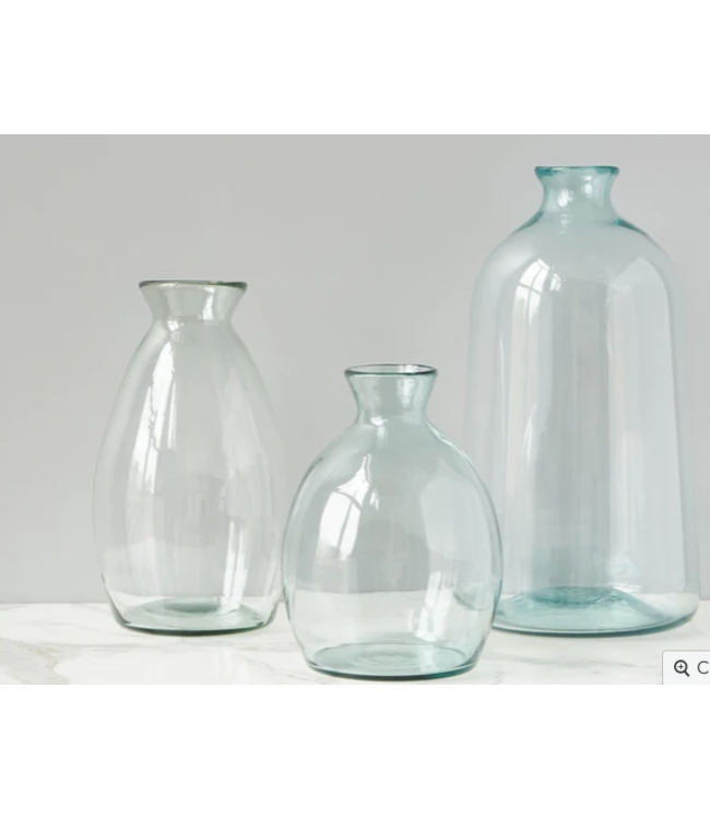 Large Artisanal Glass Vase