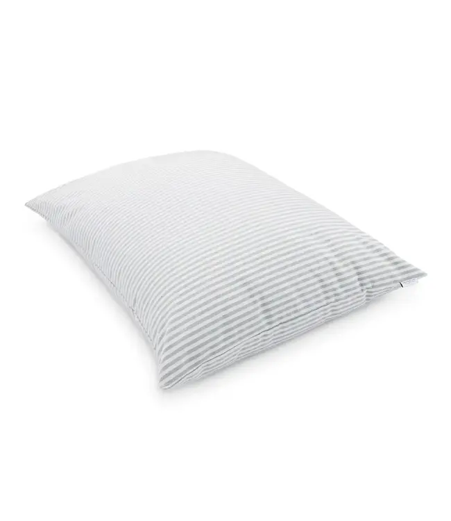 Upcycled Denim Stripe Dog Bed