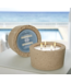 Seaside Citronella Candle in Hypertufa Pot