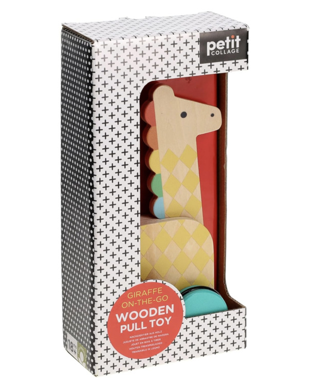 Wooden Giraffe Pull Toy