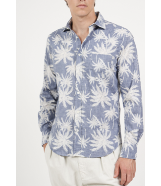 Palms Cotton Button Down Shirt