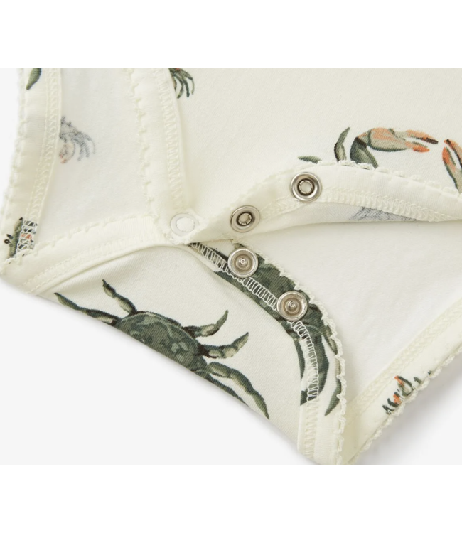 Coastal Crab Stretch Sleeveless One Piece