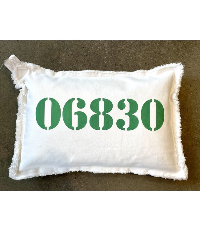 Town Zip Code Pillows-choose from 3 zipcodes