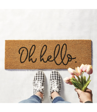 Oh Hello Door Mat