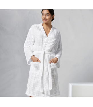 Kassatex Waffle Cotton Robe