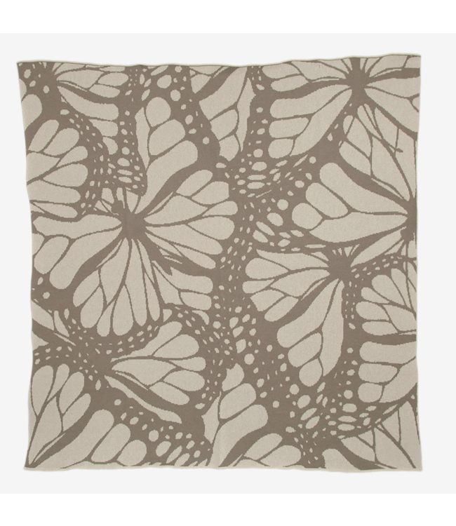 Butterfly Cotton Throw-available in 2 colors