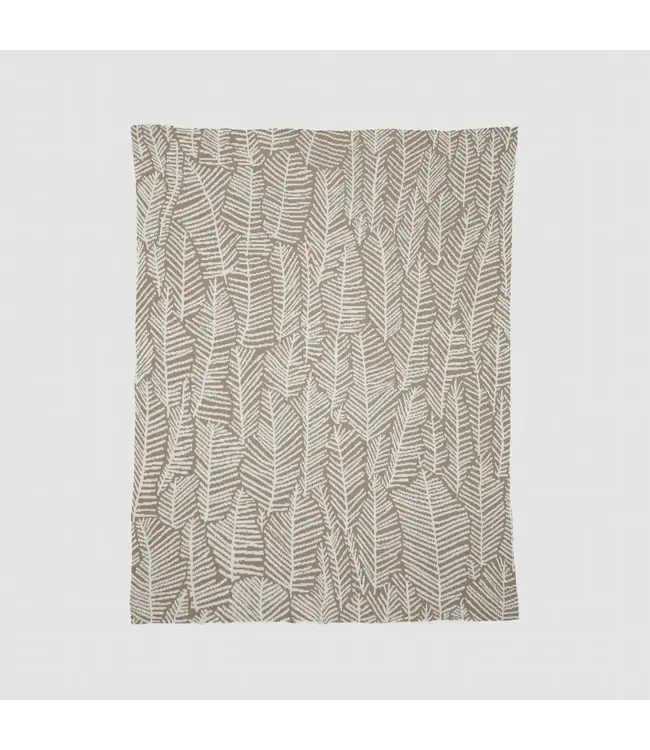 Leaf Melody Cotton Blanket-available in 2 colors