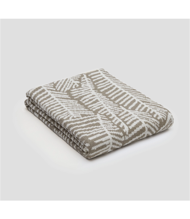 Leaf Melody Cotton Blanket-available in 2 colors