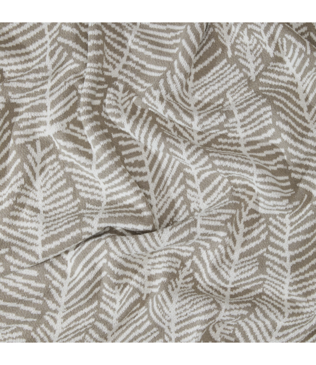 Leaf Melody Cotton Blanket-available in 2 colors
