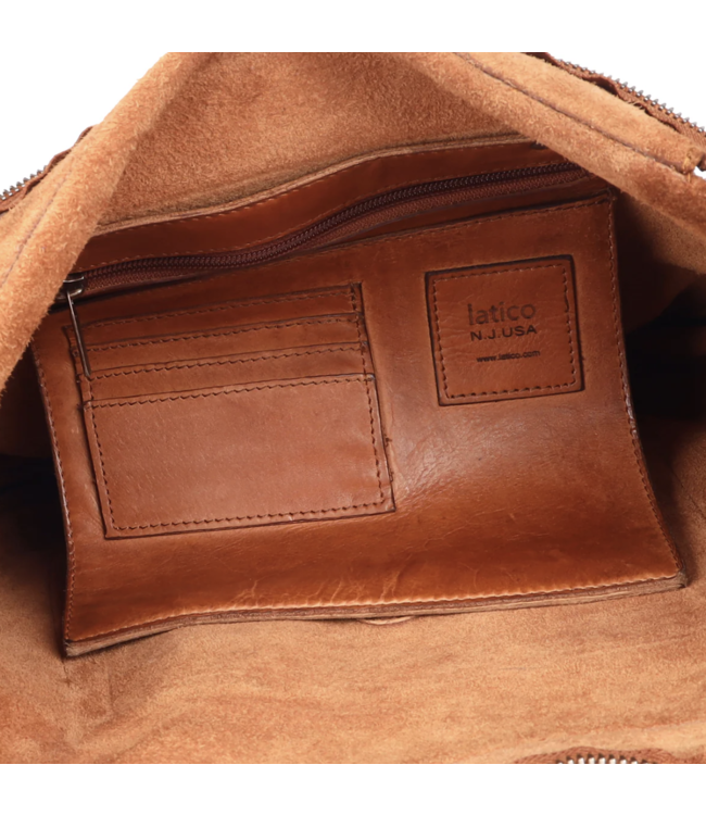 Voyage Leather Tote in Black