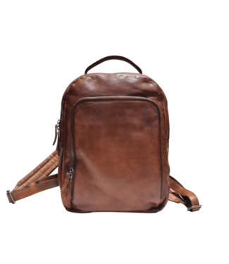 Zurich Leather Brown Backpack