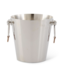 K&K Interiors Silver 8"  Ice Bucket w Horse Bit