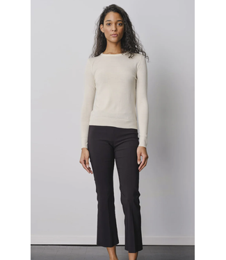 Avenue Montaigne Leo Stretch Pant-Winter White or Black