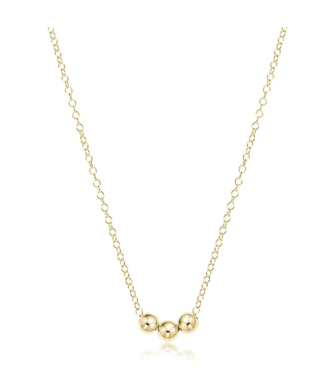 ENewton 16" Gold Necklace Joy 6mm