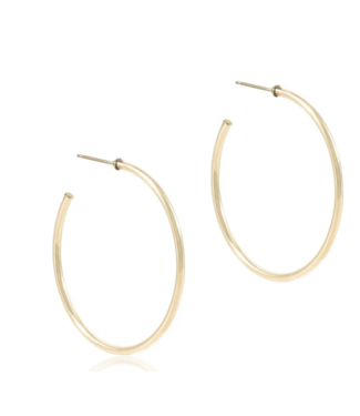 Round Gold Filled 1.75 Post 2mm Hoop