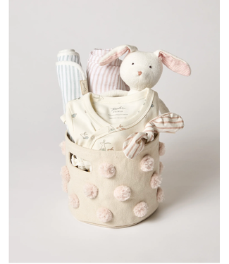 Mini Pom Pom Tote-available in 3 colors