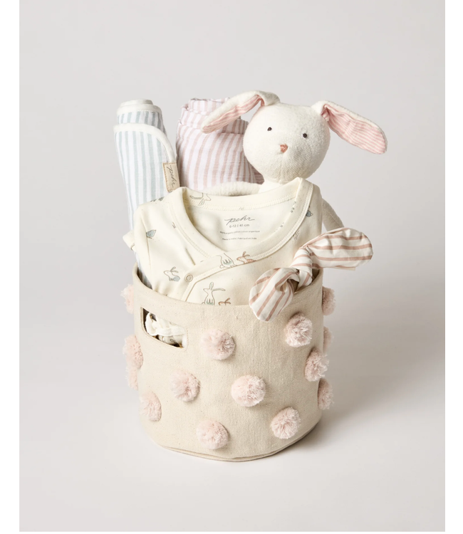 Mini Pom Pom Tote-available in 3 colors