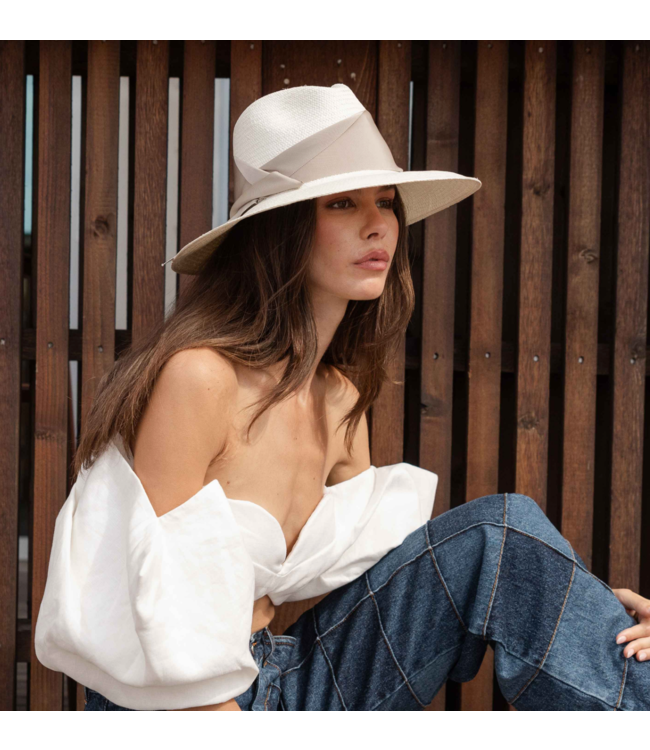 Gardenia Straw Hat-available in 3 colors