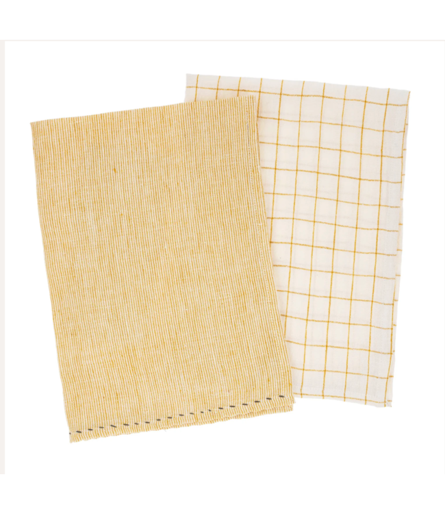 Linen Tea Towel S/2-available in 2 colors