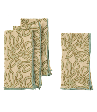 indaba Block Print Napkin(S/4)