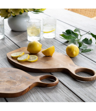 Blue Pheasant Large Teak Serving Tray